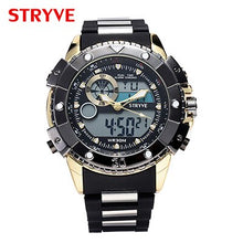 Load image into Gallery viewer, black sport wristwatch