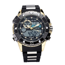 Load image into Gallery viewer, black sport wristwatch