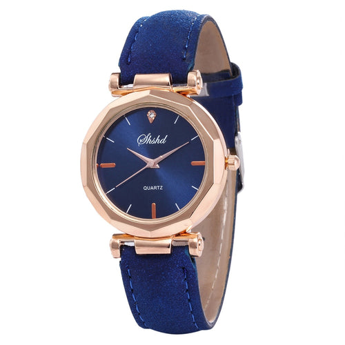 blue wristwatch