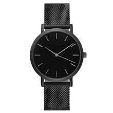 Load image into Gallery viewer, black wristwatch