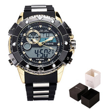 Load image into Gallery viewer, black sport wristwatch
