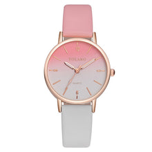 Load image into Gallery viewer, female white wristwatch