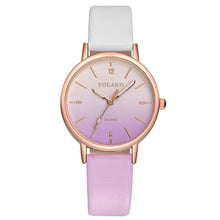 Load image into Gallery viewer, female white wristwatch