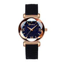 Load image into Gallery viewer, women black wrist watch