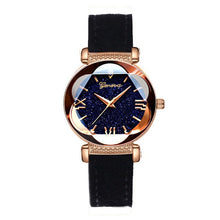 Load image into Gallery viewer, women black wrist watch