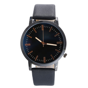 leather wristwatch