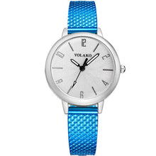 Load image into Gallery viewer, pink metal wristwatch