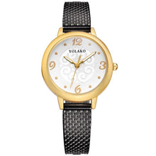 Load image into Gallery viewer, gold color wristwatch