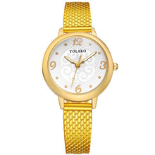 Load image into Gallery viewer, gold color wristwatch