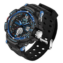 Load image into Gallery viewer, black sport wristwatch