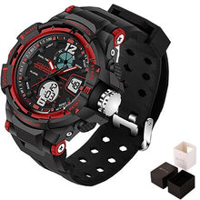 Load image into Gallery viewer, black sport wristwatch